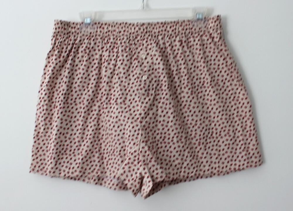 No Boundaries Womens Sleepwear Cotton Boxer Shorts Light Birch Multisize NWT